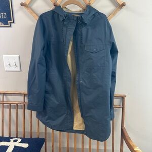 Prana Spectacle Shirt Jacket Hooded Rain Coat